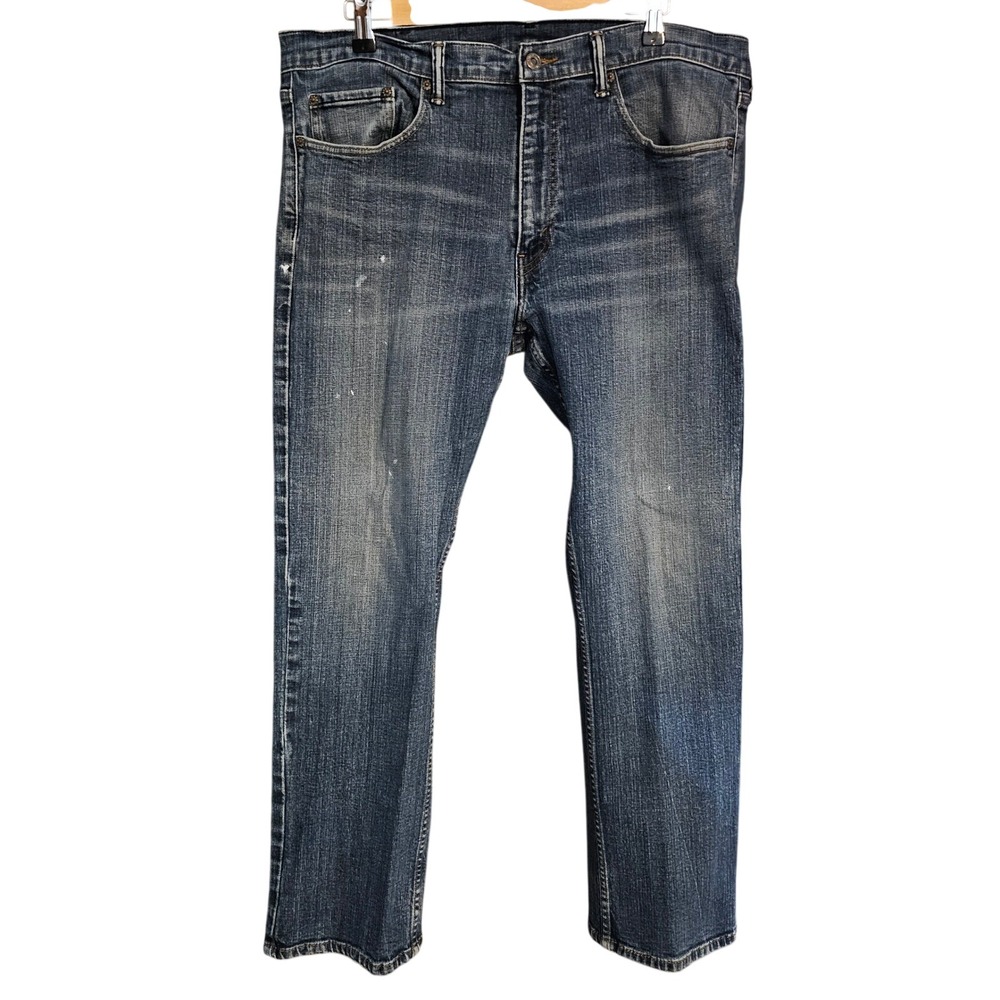 Levi Strauss Co 559 W 38 L 30 Relaxed Straight Fit Blue Denim Jeans Mens